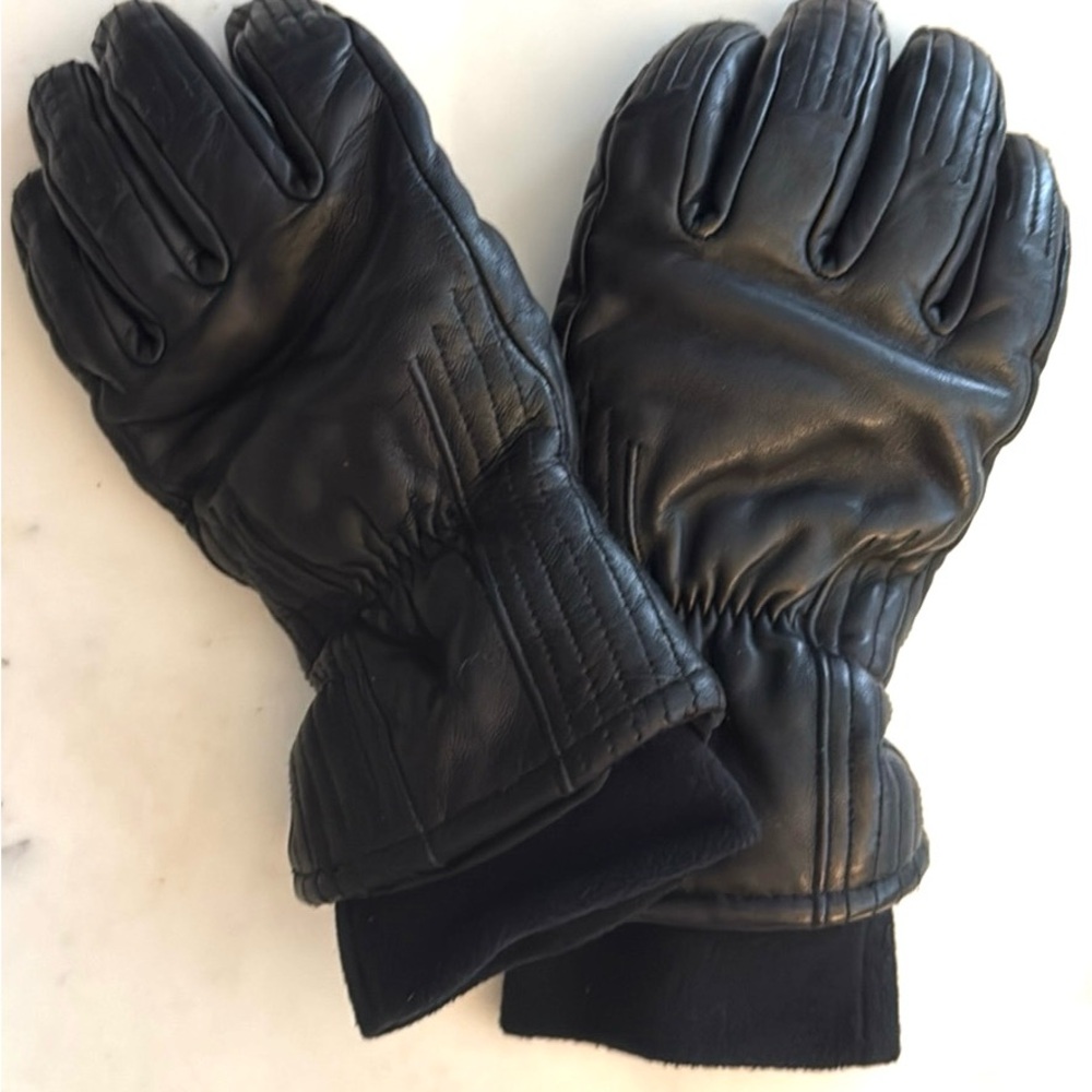 Reusch Leather Gloves View 2